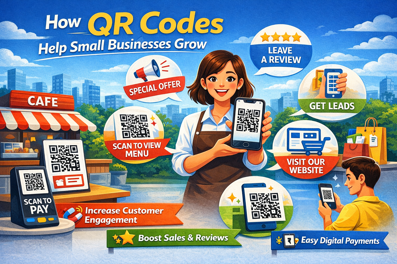 How QR Codes Help Small Businesses Grow